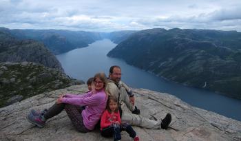 Lysefjord z Preikestolen